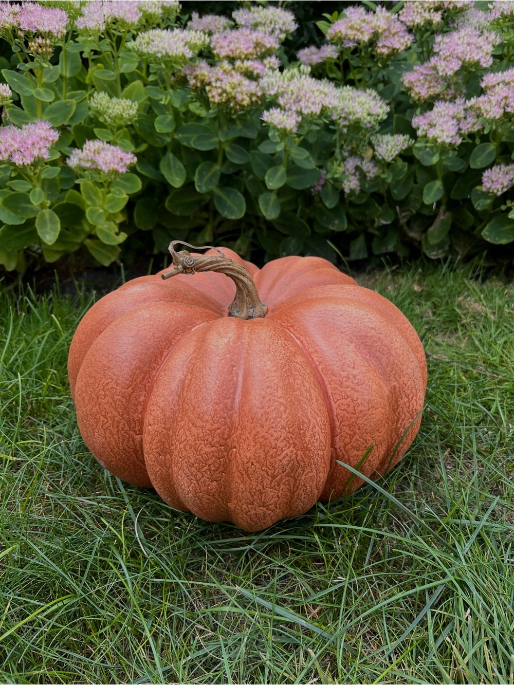 Fall Faux ORANGE Pumpkin - Picture 3 of 15